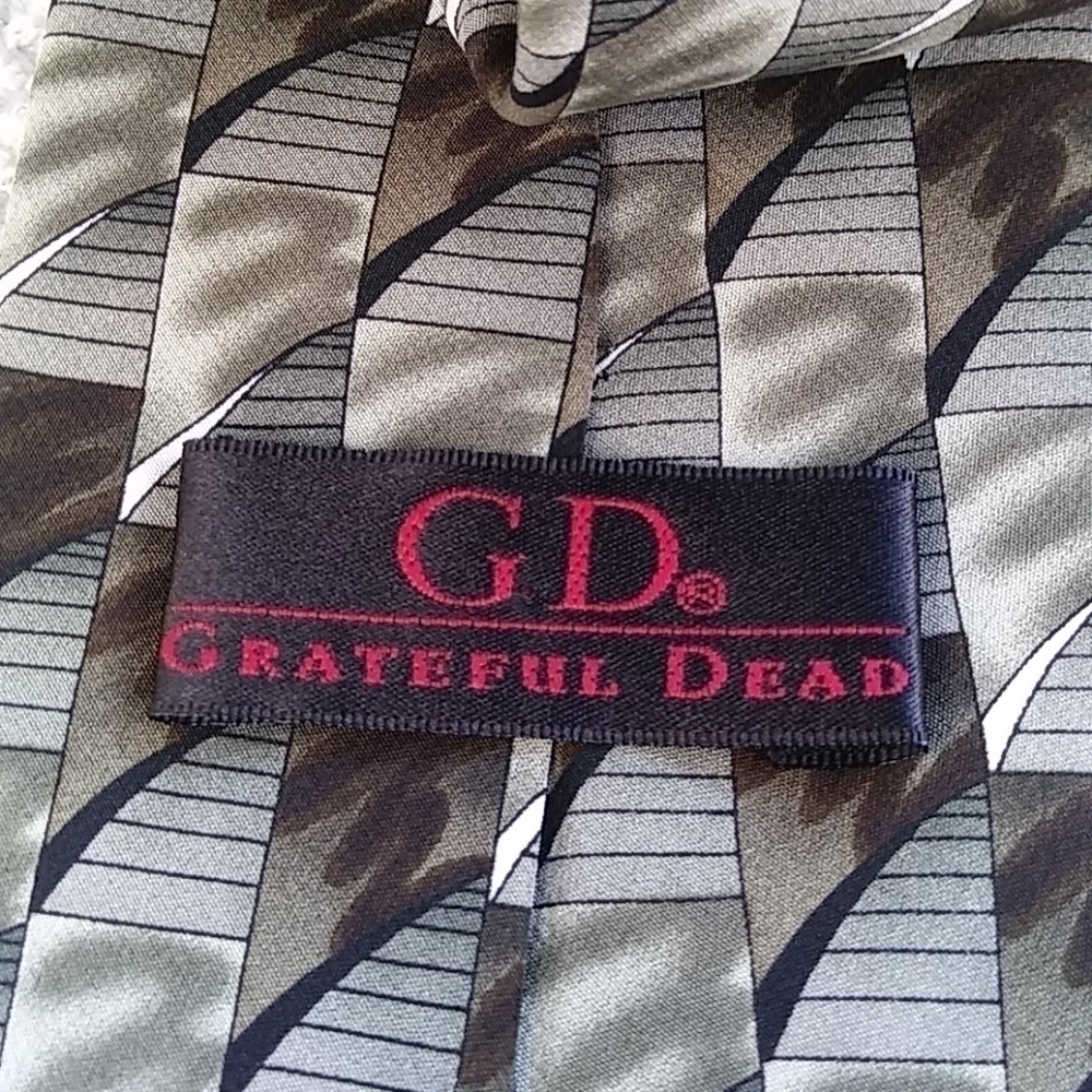 Grateful Dead Necktie Beat It On Down The Line - Picture 4 of 5
